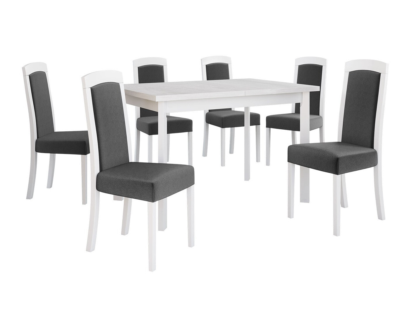 Jedilniški komplet Victorville 351 (Bela)