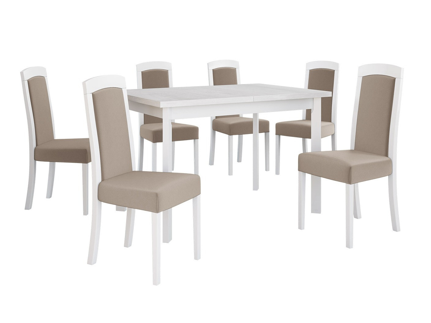 Jedilniški komplet Victorville 351 (Bela)