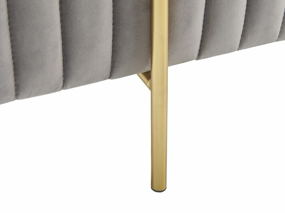 Klop z oblazinjenjem Berwyn 862 (Siva)