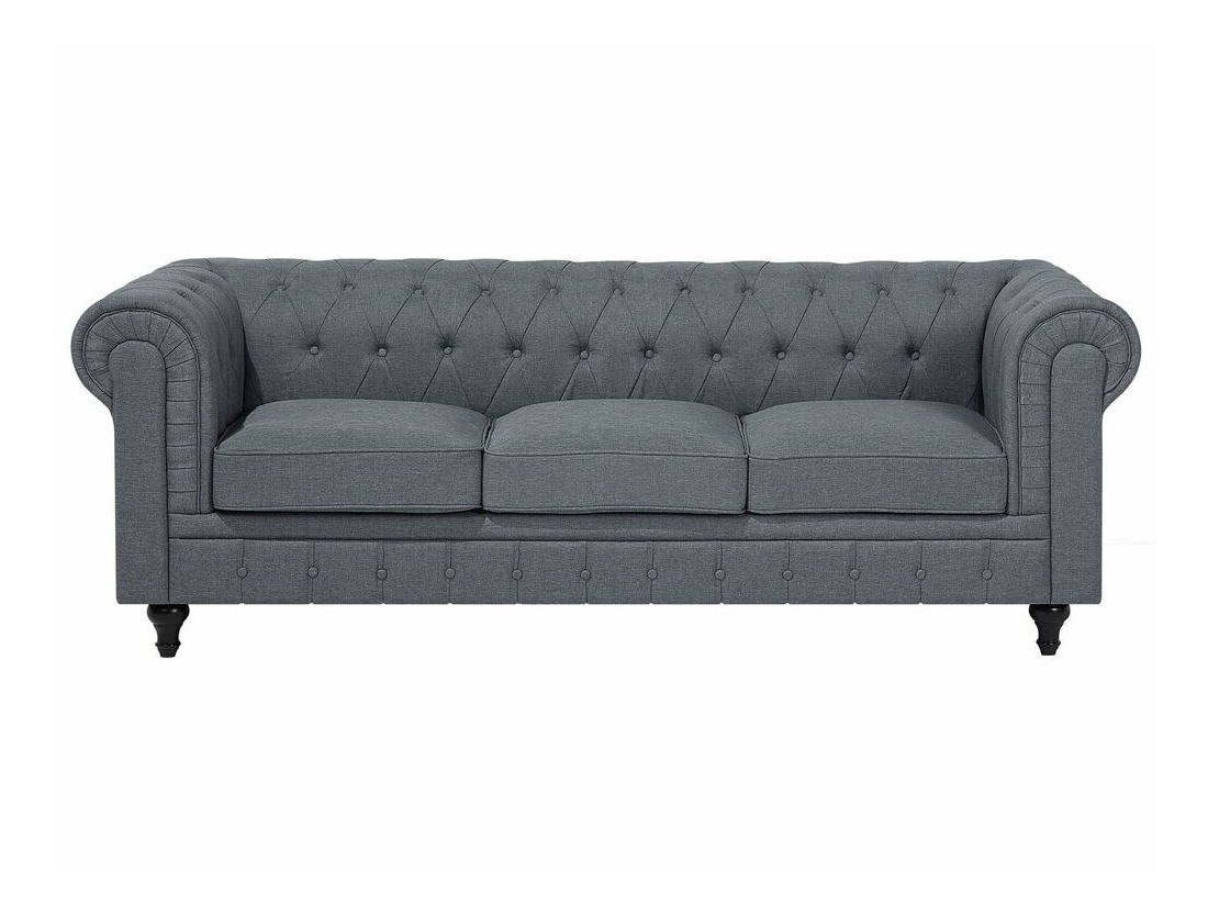 Chesterfield kotna garnitura Cirdoro 109 (Siva)