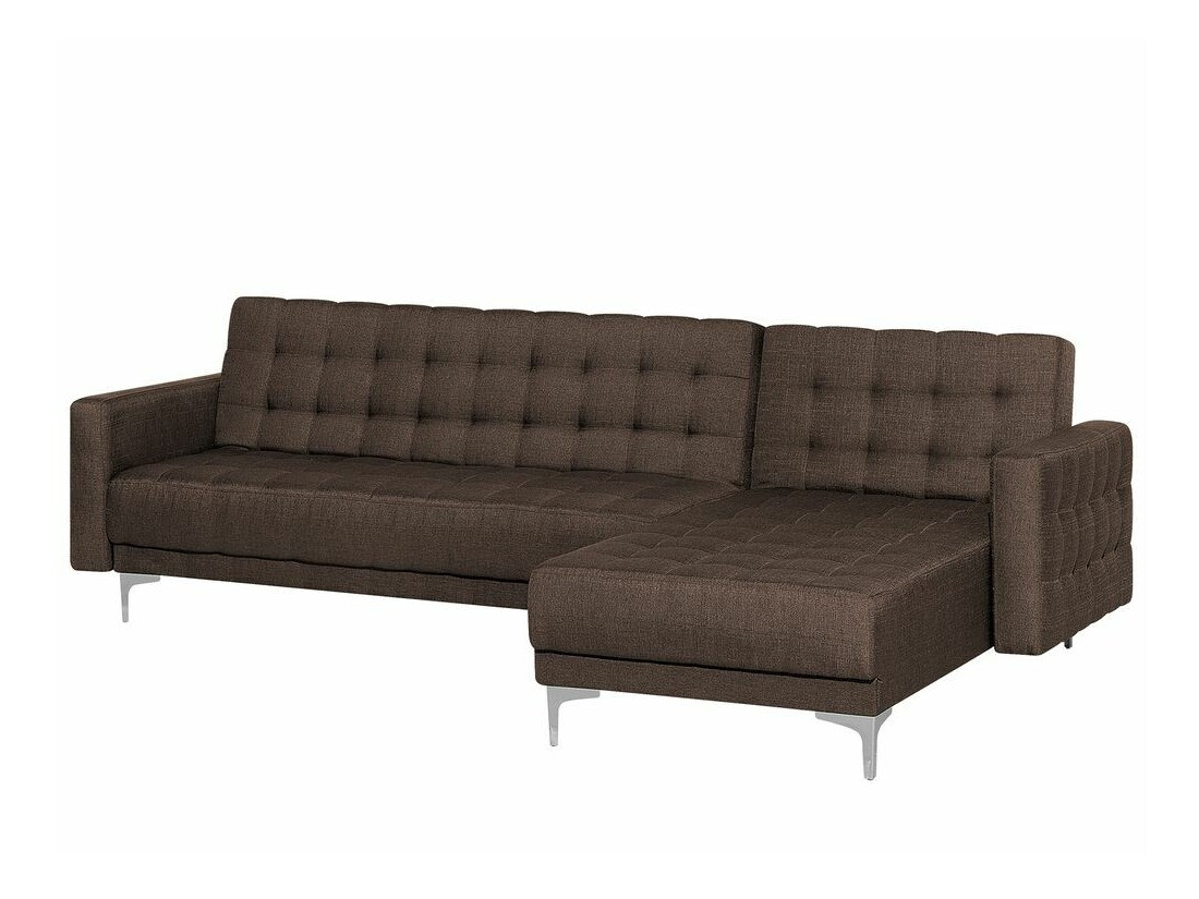 Kotna garnitura Felvena 111 (Temno rjava)