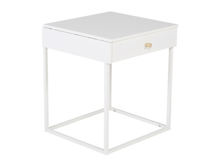 Nočna omarica Evasevu 104 (Bela)