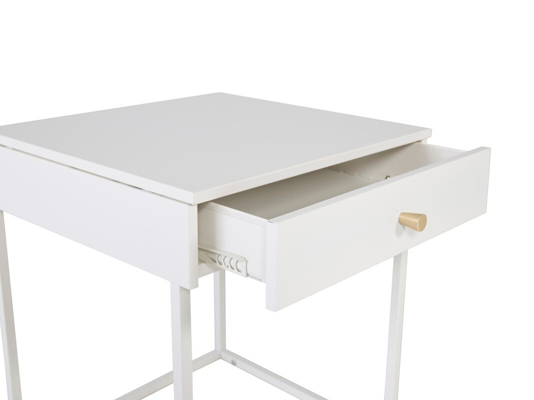 Nočna omarica Evasevu 104 (Bela)