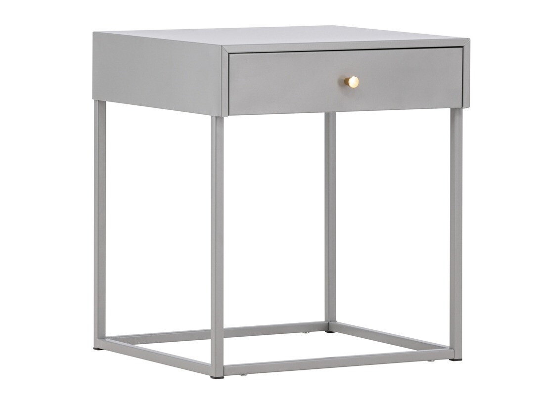 Nočna omarica Evasevu 104 (Svetlo siva)