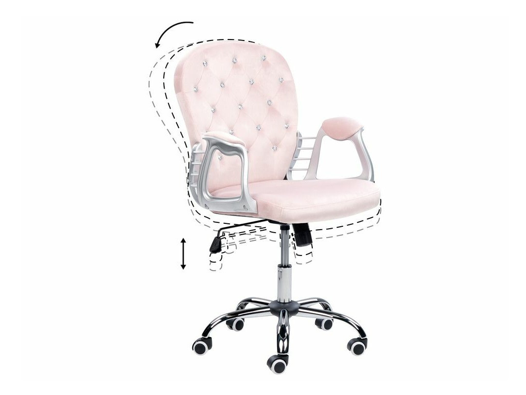 Pisarniški stol Berwyn 965 (Roza)