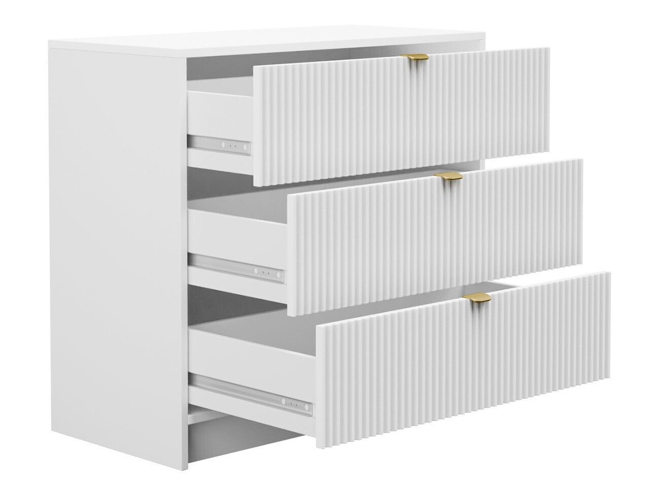 Komplet za dnevno sobo Comfivo Larmire 108 (Bela)