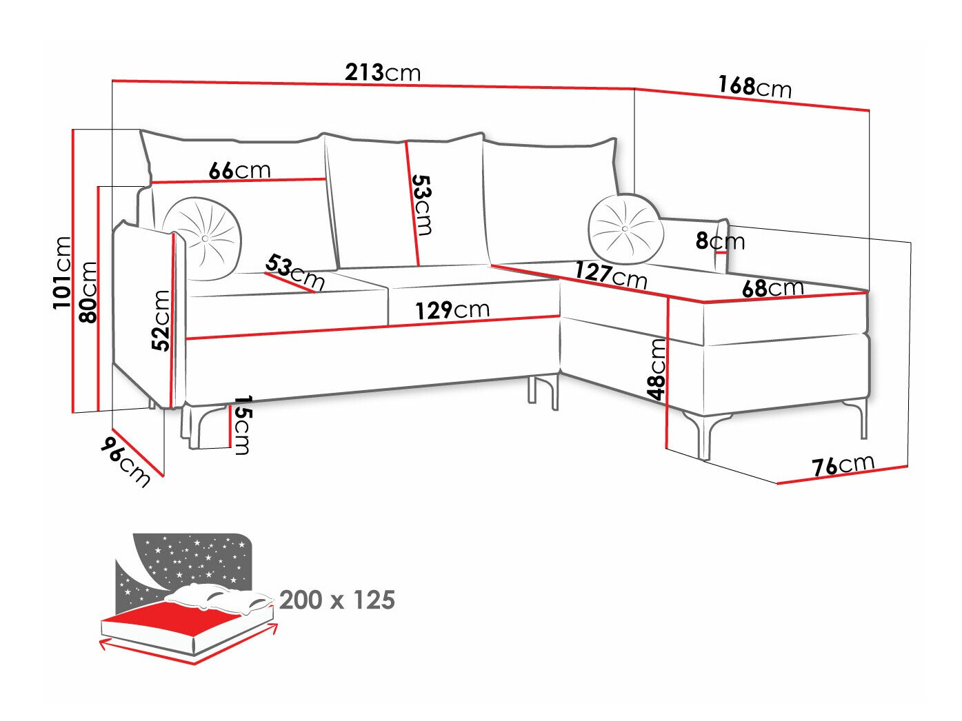 Kotna garnitura Clovis 112 (Manila 16)