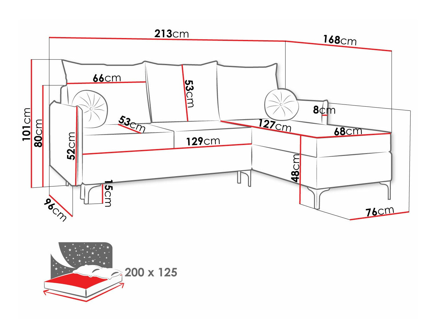 Kotna garnitura Clovis 112 (Manila 19)