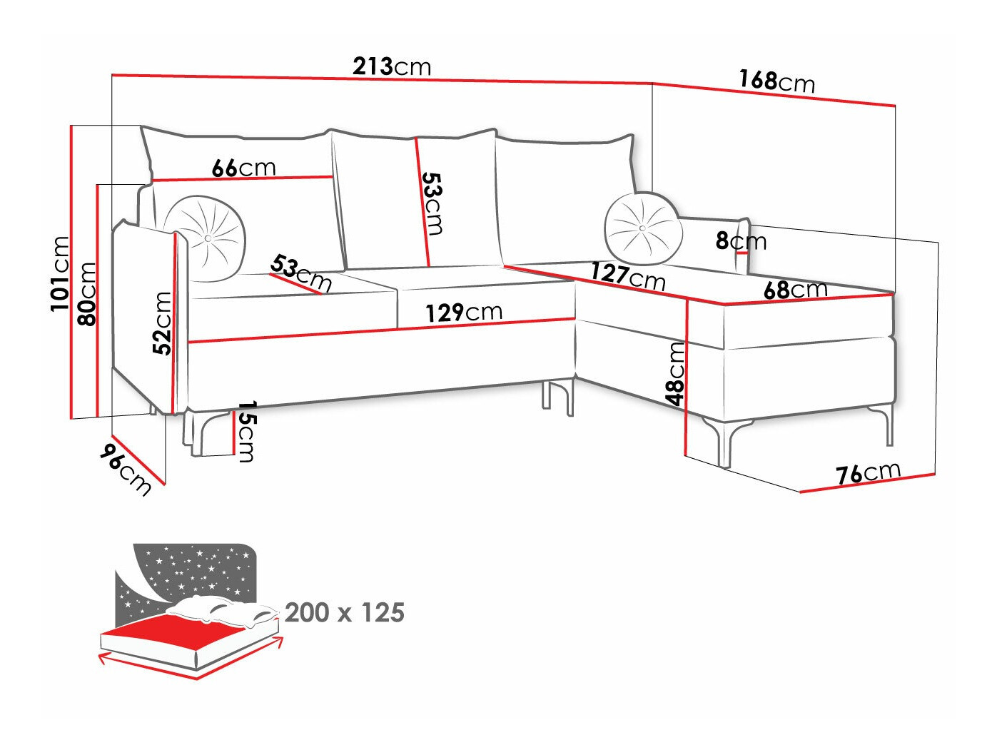 Kotna garnitura Clovis 112 (Manila 35)
