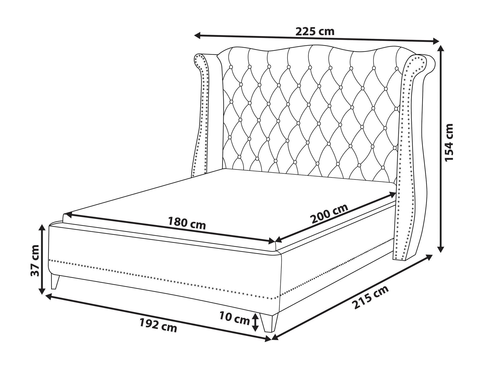 Postelja Berwyn 1013 (Bež)