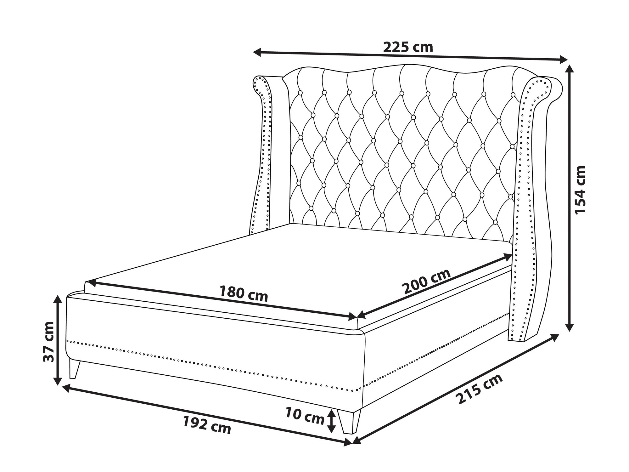 Postelja Berwyn 1013 (Taupe)