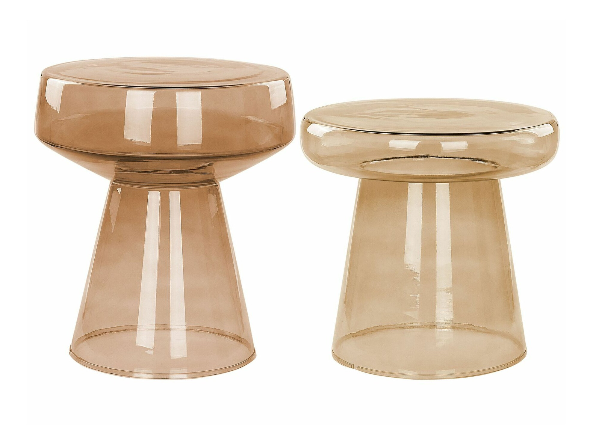 Komplet stranskih mizic Berwyn 1061 (Rjava)