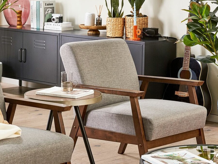 Fotelj Berwyn 1066 (Siva)