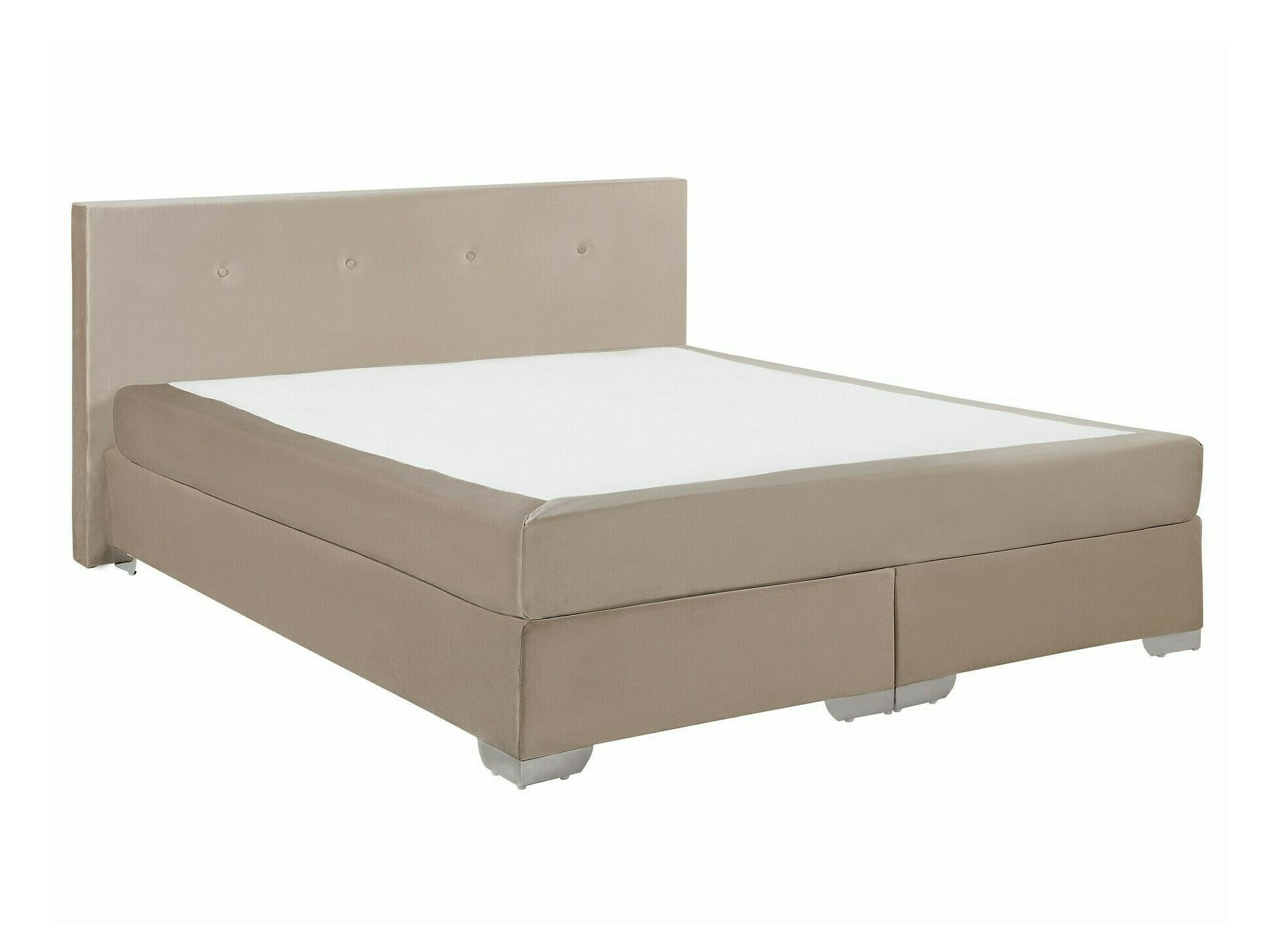 Boxspring postelja Berwyn 1076 (Bež)