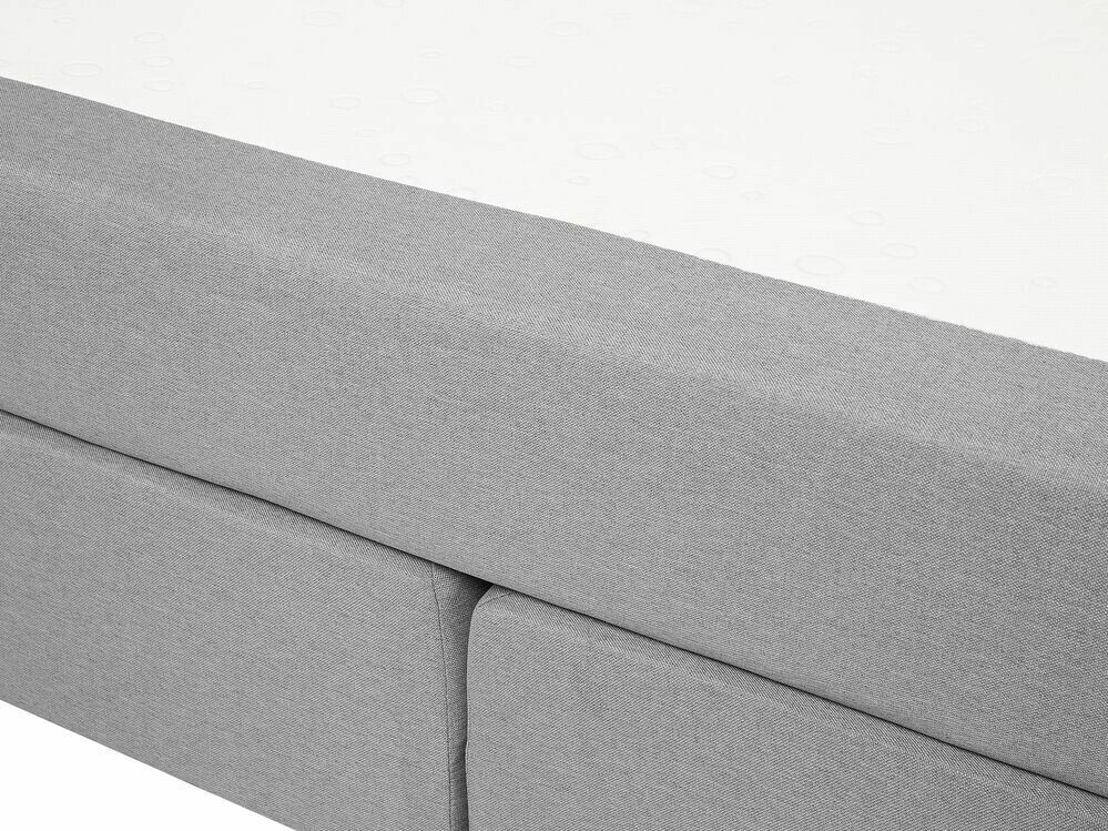 Boxspring postelja Berwyn 1076 (Siva)