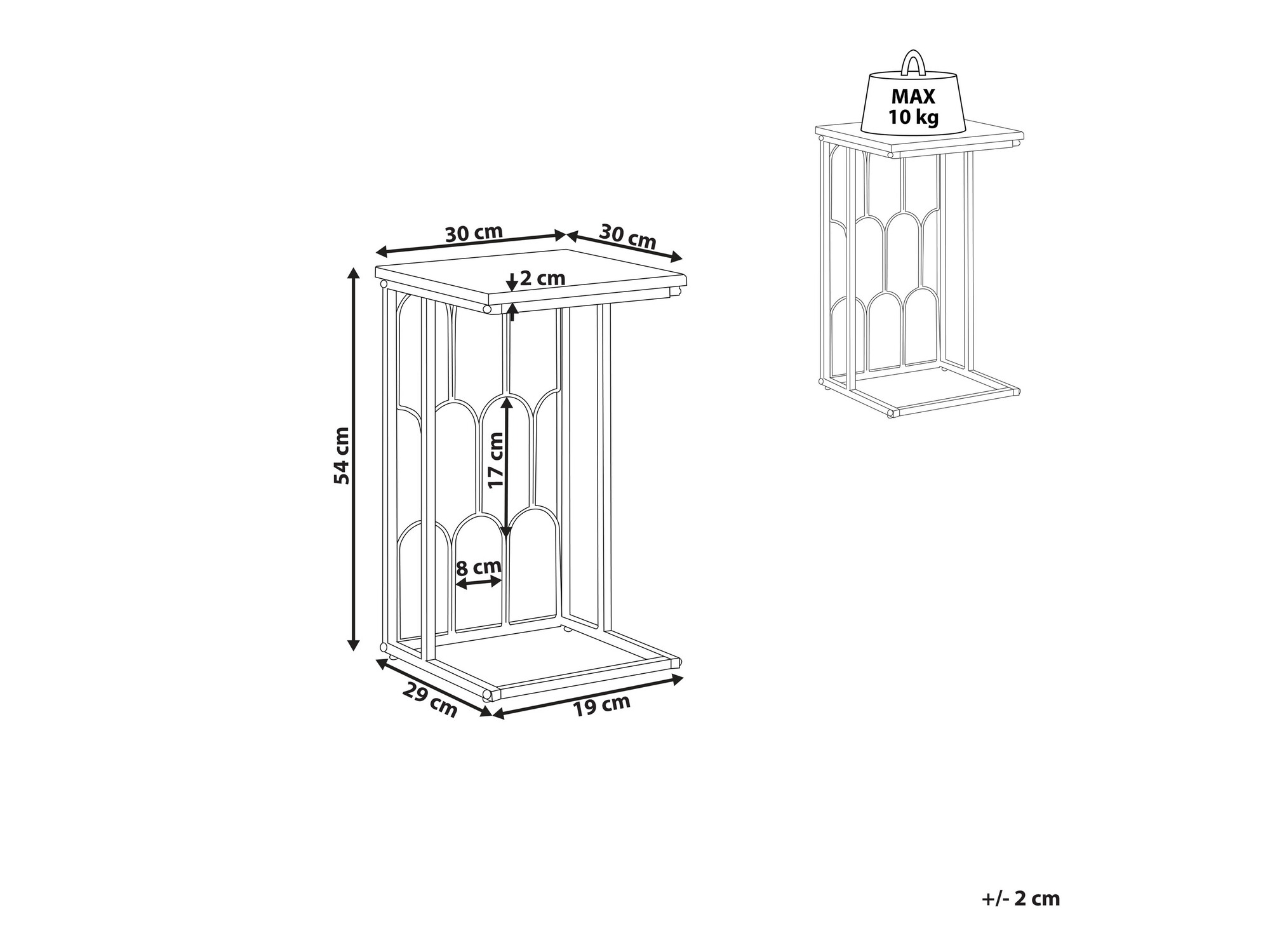 Stranska mizica Berwyn 1086