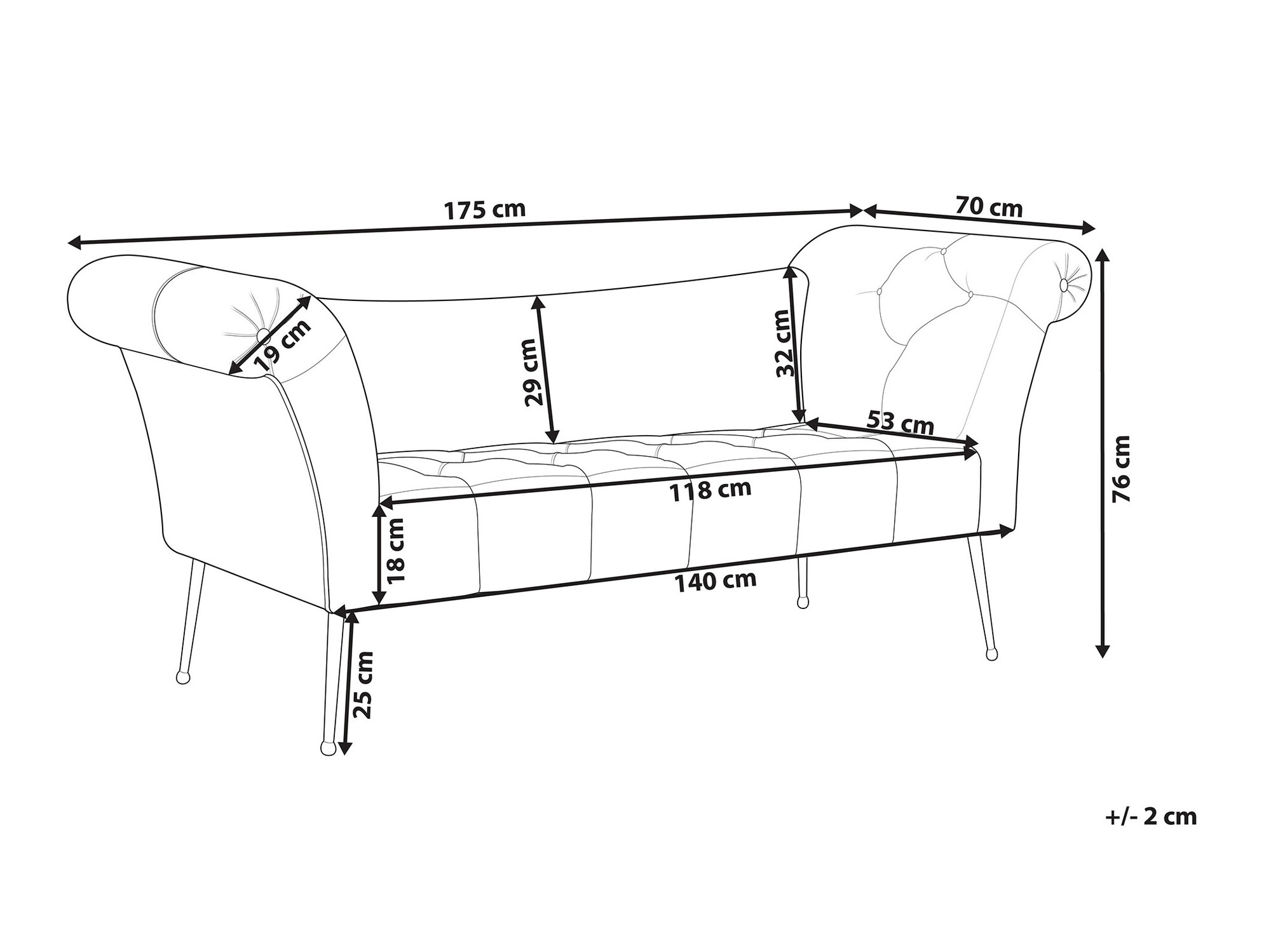 Klop z oblazinjenjem Berwyn 1101 (Roza)