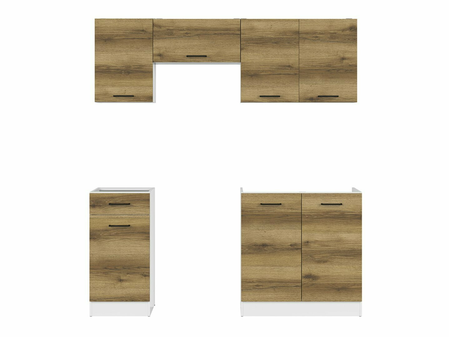 Kuhinjski blok Boston 499 (Delano hrast)