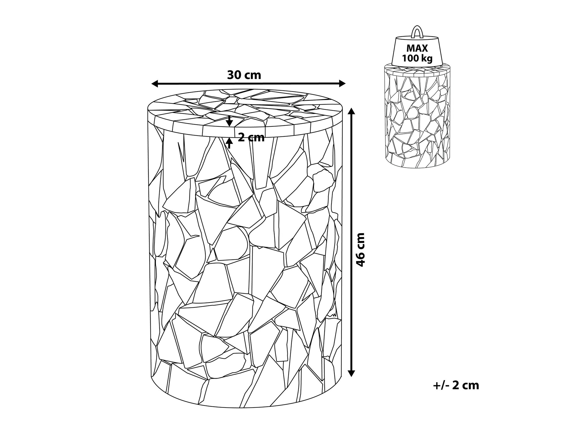 Stranska mizica Berwyn 1102
