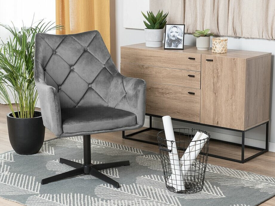 Fotelj Berwyn 1118 (Temno siva)