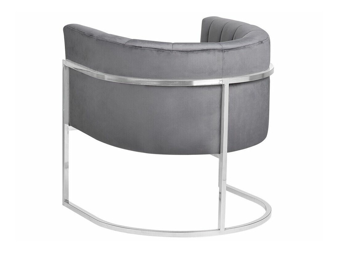 Fotelj Berwyn 1141 (Siva + Srebrna)