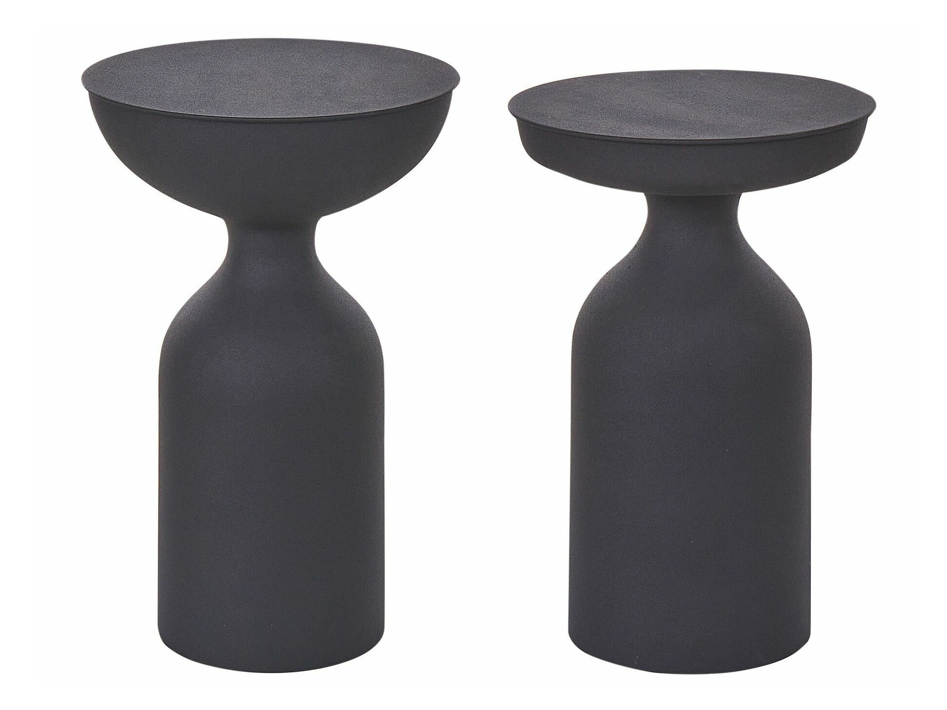 Komplet stranskih mizic Berwyn 1183 (Črna)