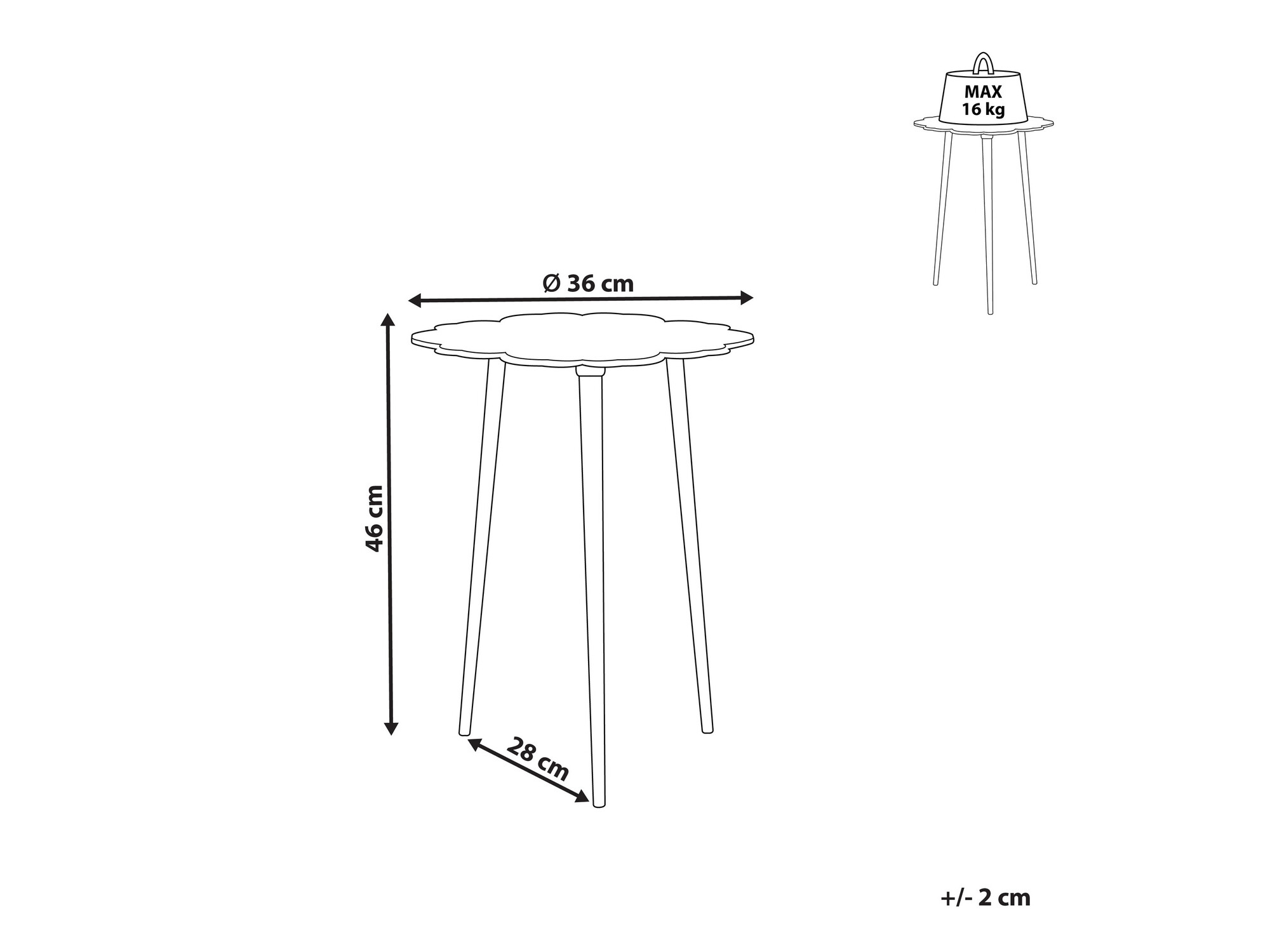 Stranska mizica Berwyn 1168