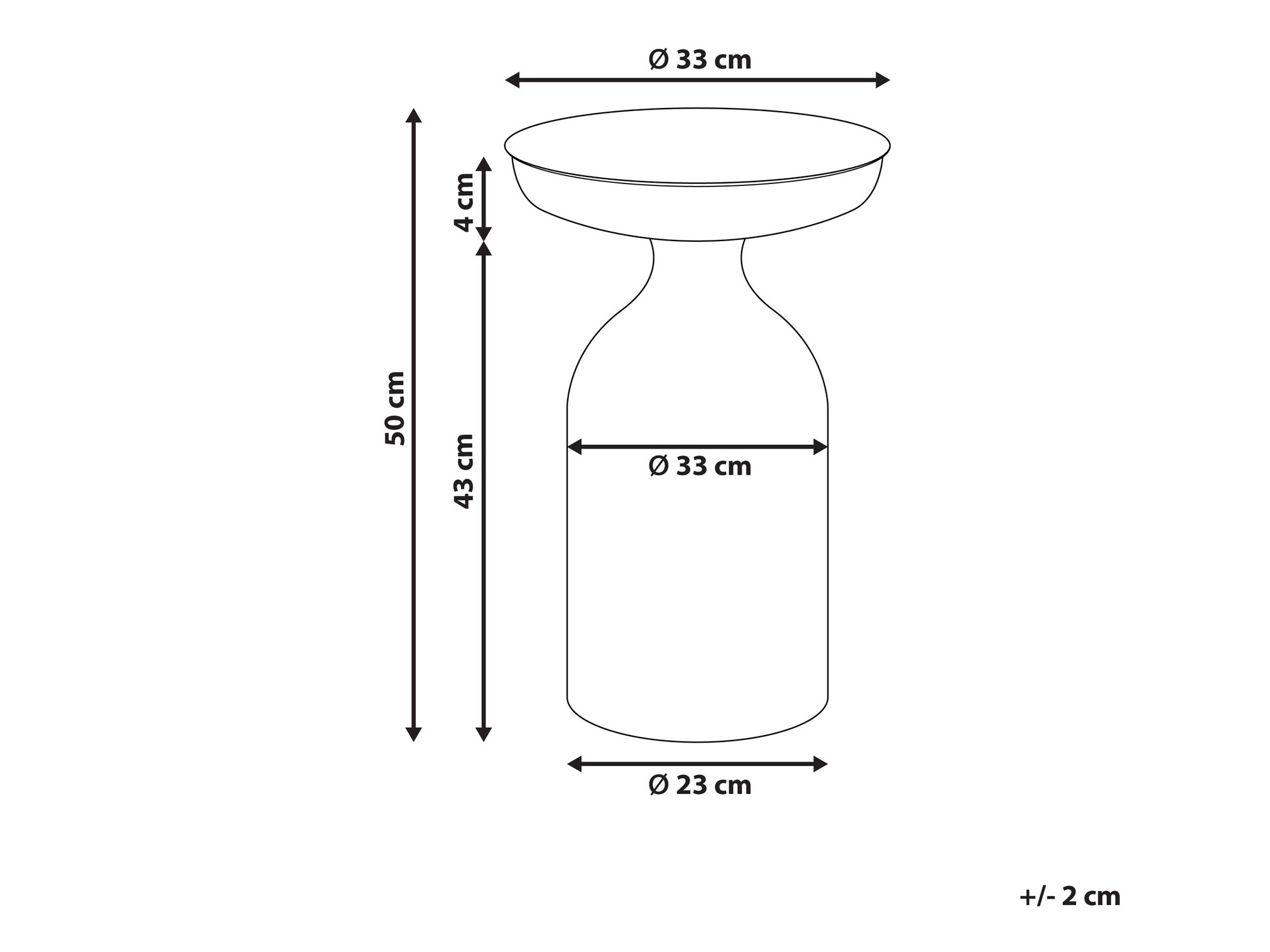 Stranska mizica Berwyn 1170 (Svetlo zelena)
