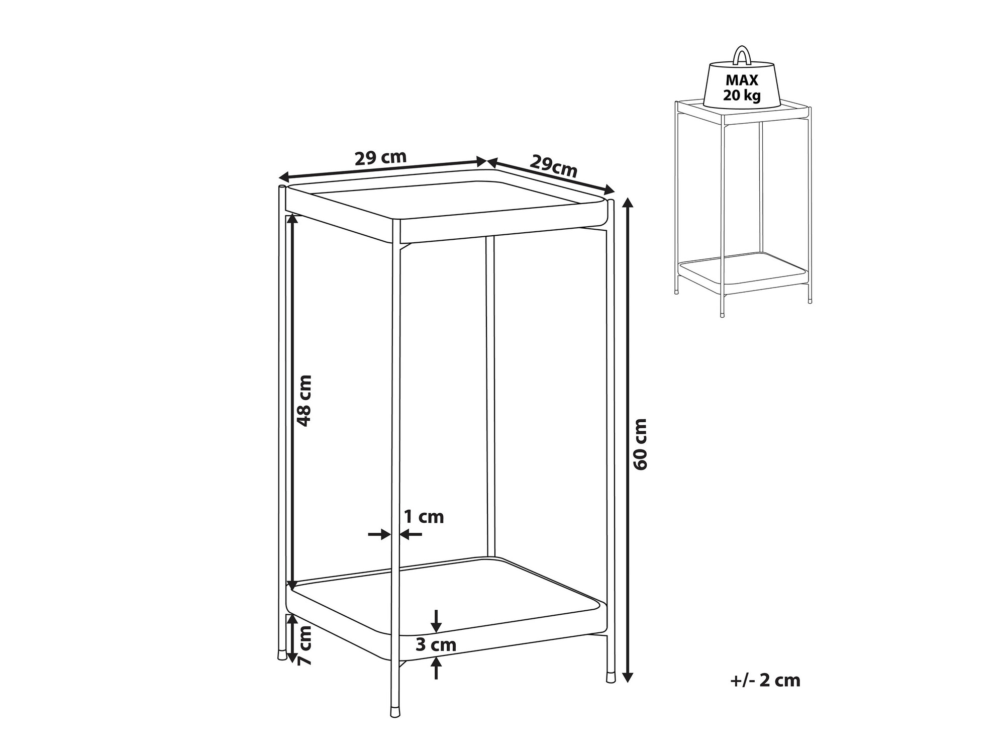 Stranska mizica Berwyn 1174 (Zlata)