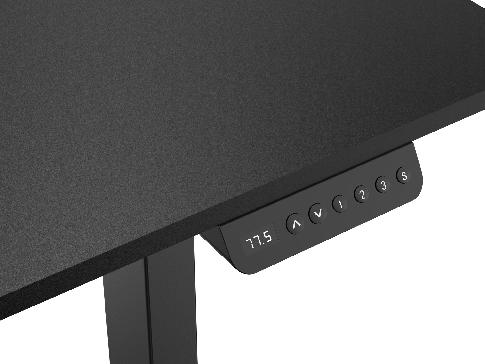 Dvižna pisalna miza Lodi 101 (Črna)