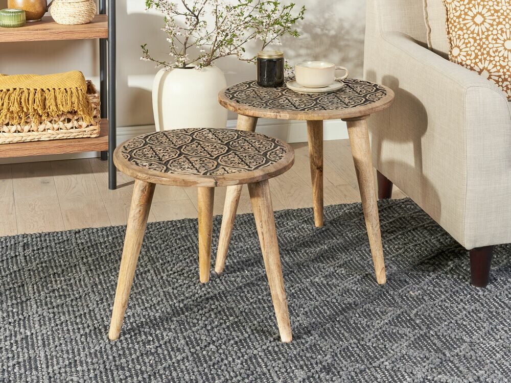 Komplet stranskih mizic Berwyn 1224