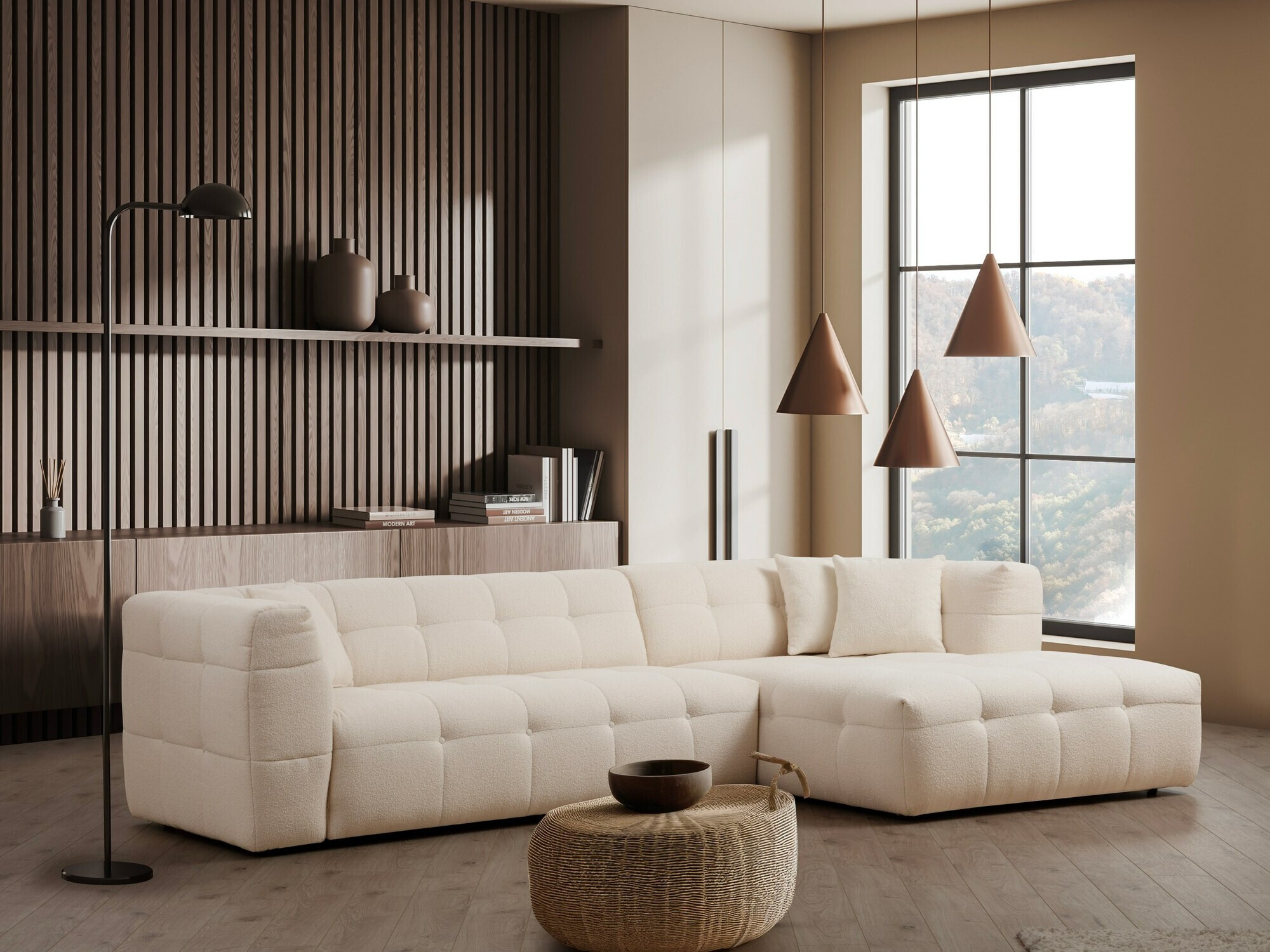 Kotna garnitura Altadena 406 (Bež)