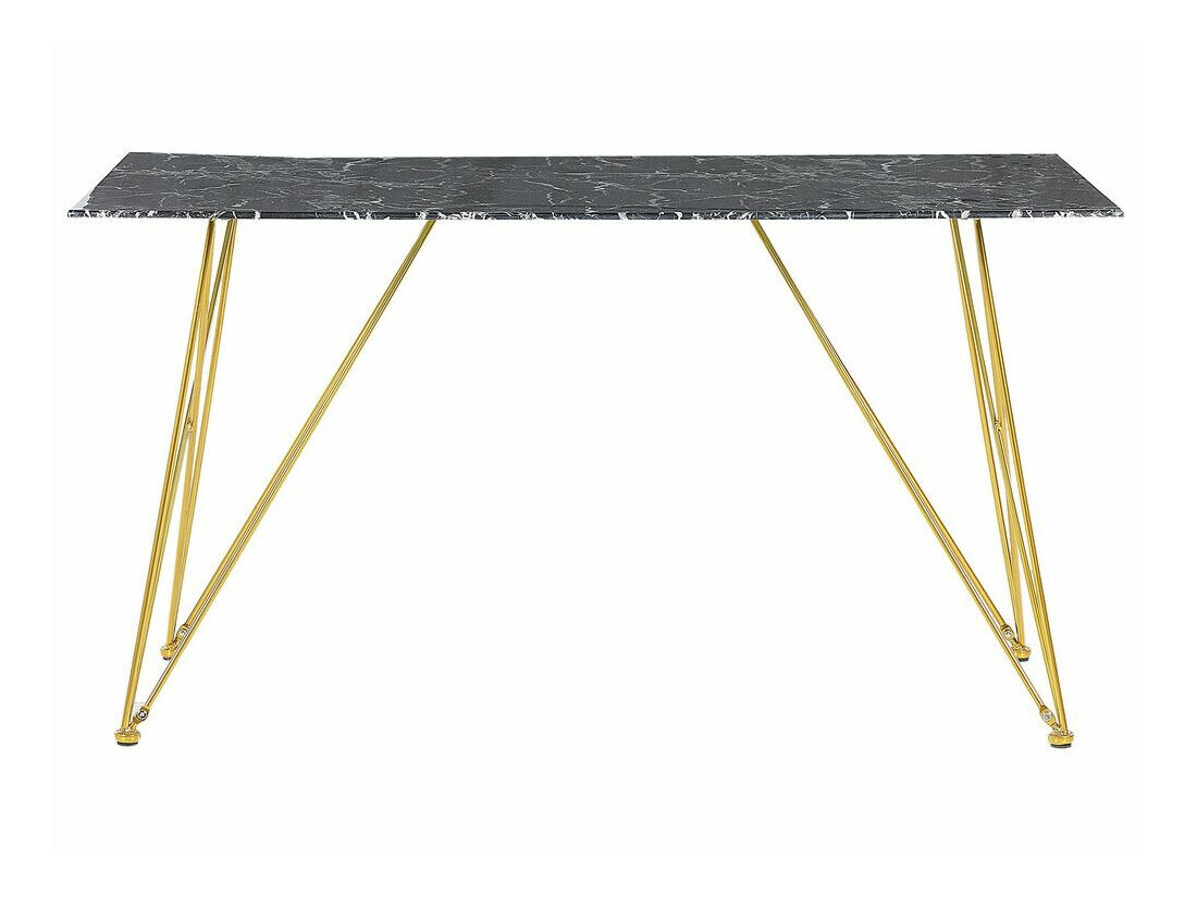 Miza Berwyn 1233 (Zlata + Črni marmor)