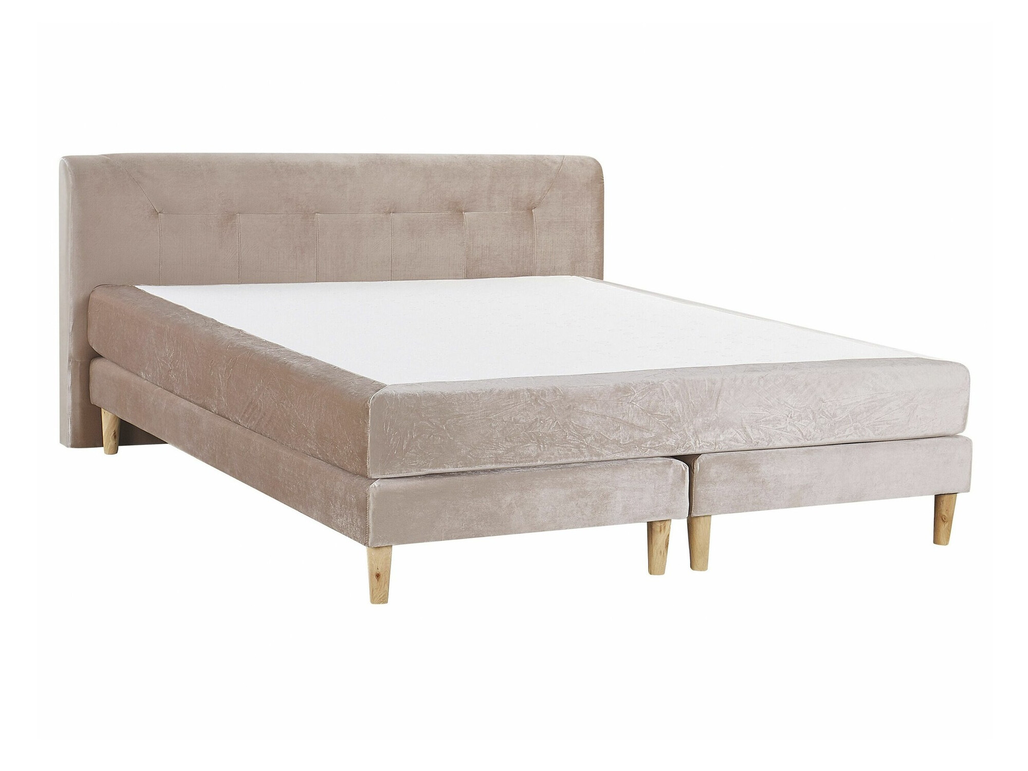 Boxspring postelja Berwyn 1274 (Bež)