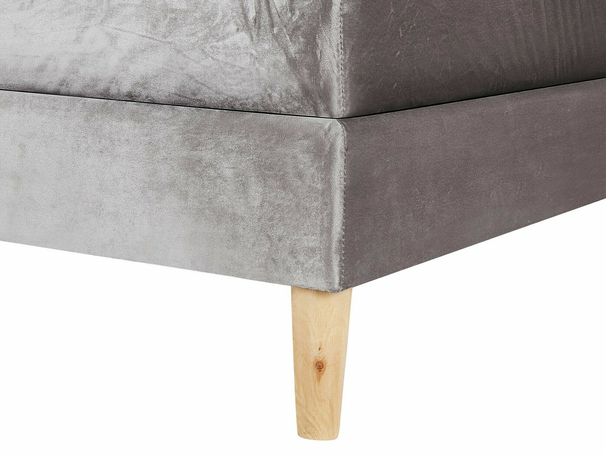 Boxspring postelja Berwyn 1274 (Siva)