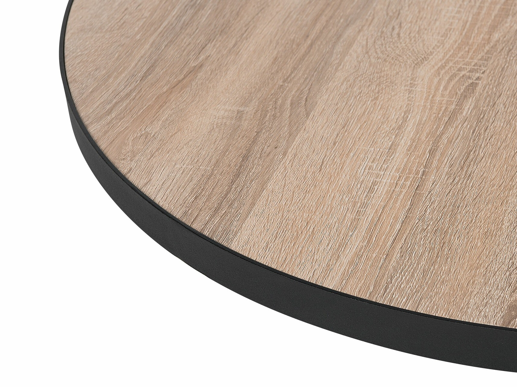 Komplet klubskih mizic Berwyn 789 (Svetel les + Črna)