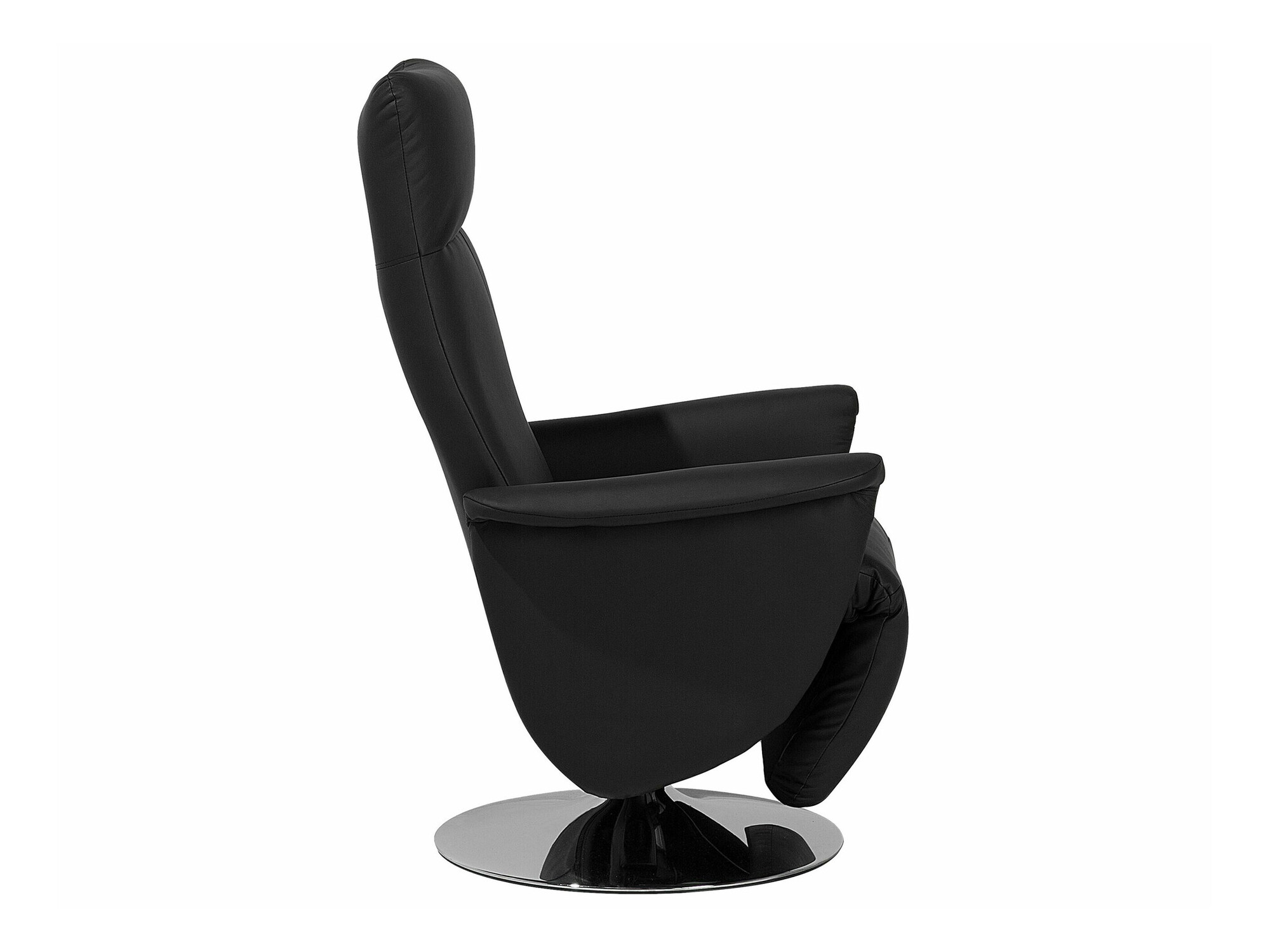 Fotelj s počivalnikom Berwyn 1313 (Črna)