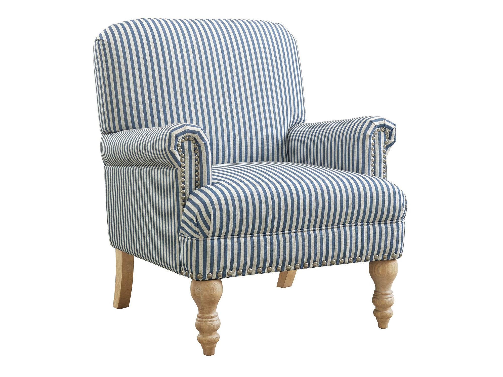 Fotelj Tulsa 466 (Bela + Modra)