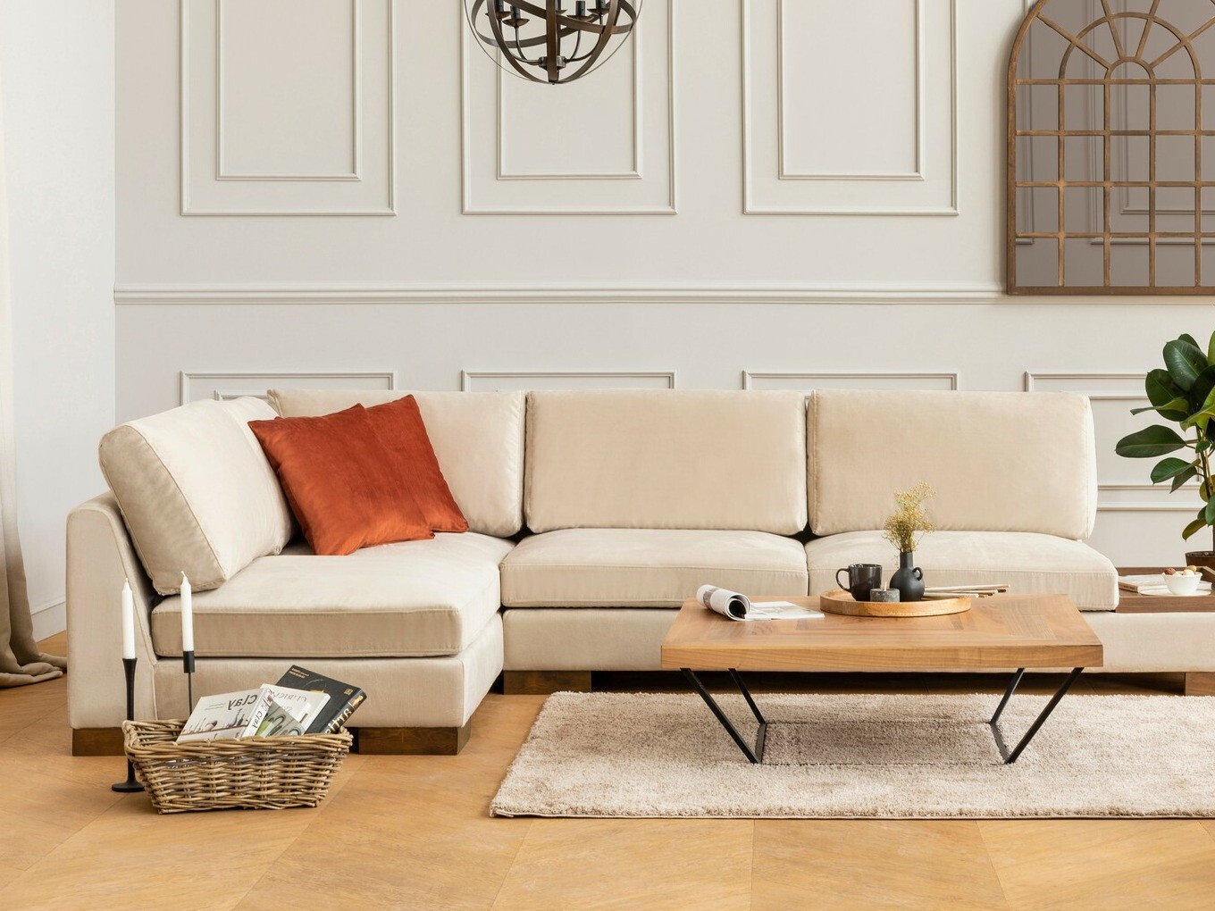 Kotna garnitura Altadena 448 (Bež)