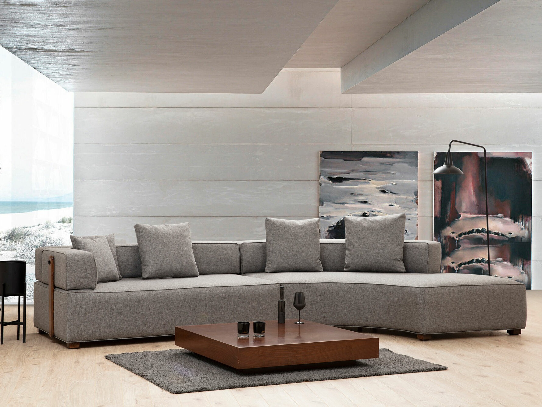 Modularna kotna sedežna garnitura Altadena 451