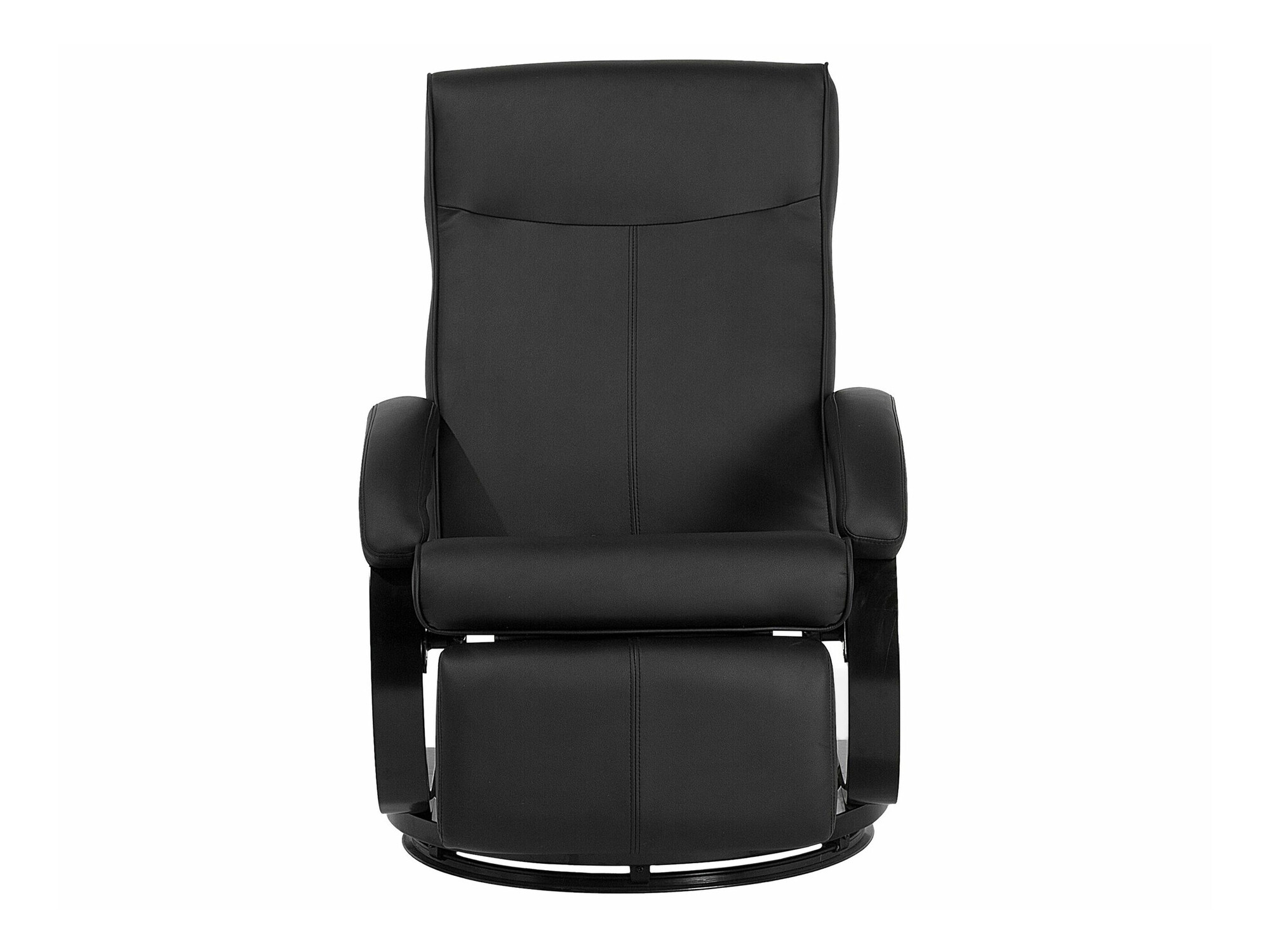 Fotelj s počivalnikom Berwyn 1326 (Črna)