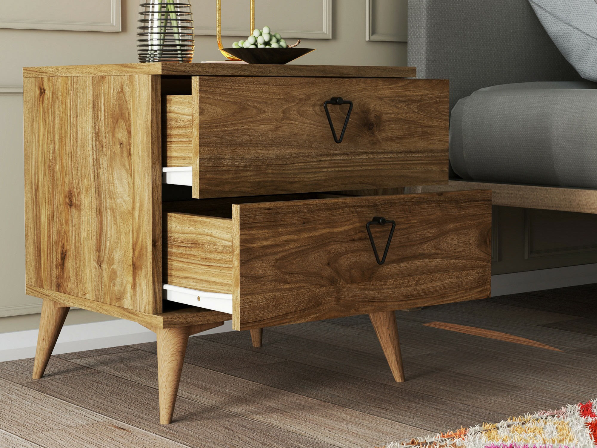 Nočna omarica Kailua 1508 (Oreh)