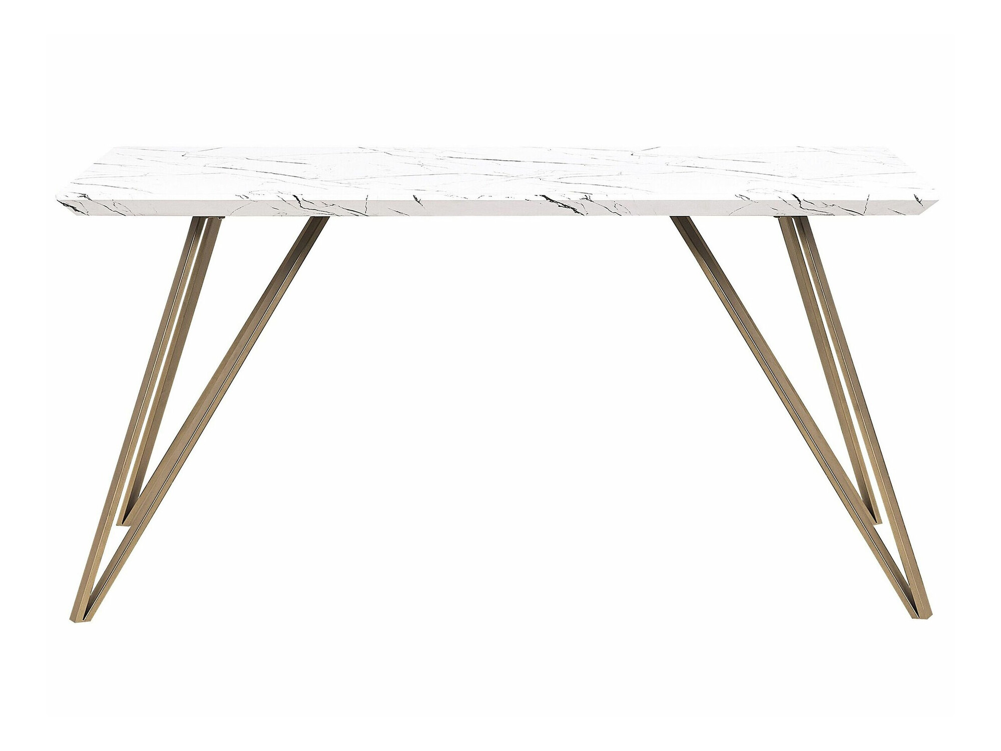 Miza Berwyn 1370 (Zlata + Beli marmor)