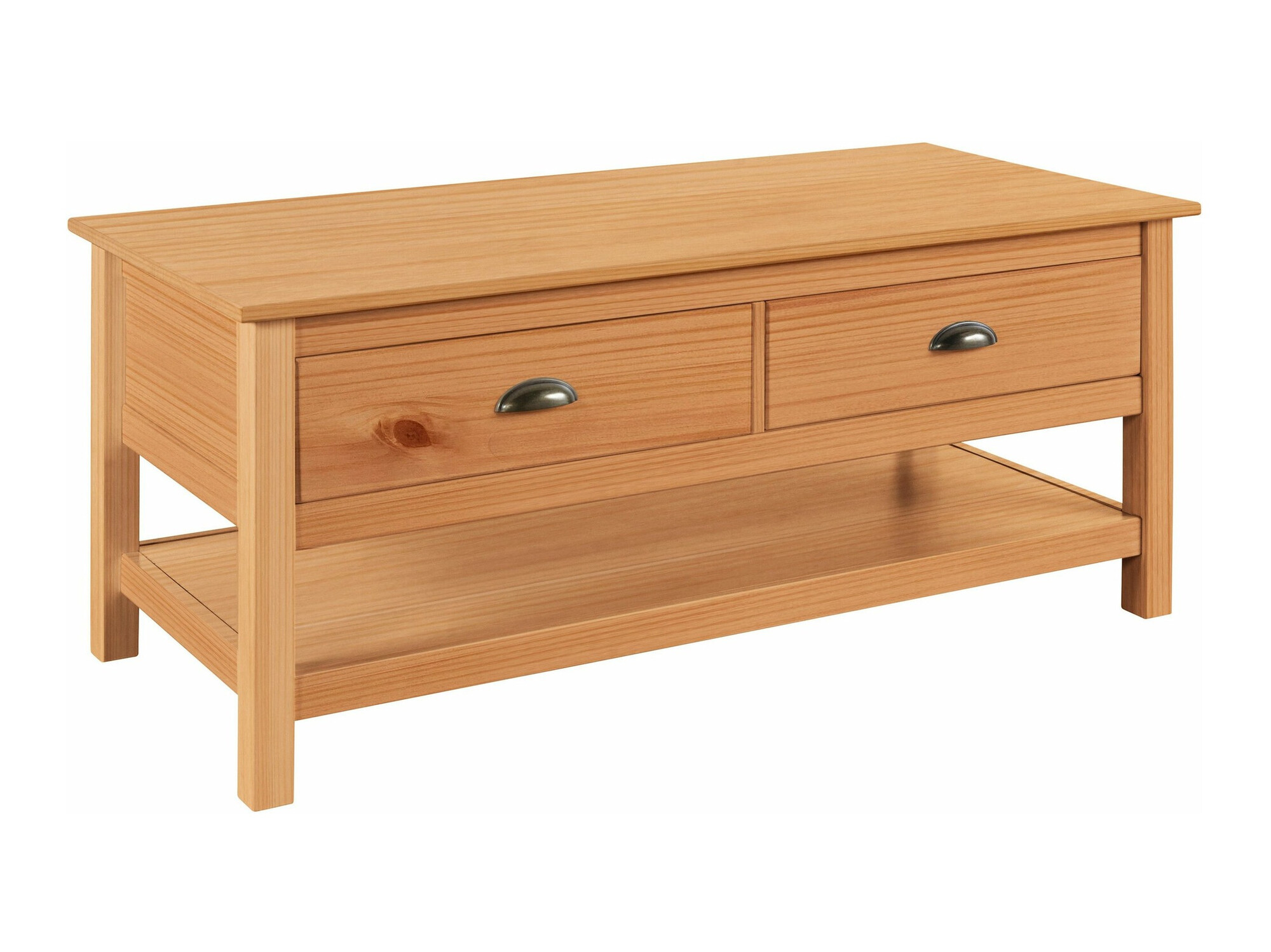 Klubska mizica Felelma 100 (Svetlo rjava)