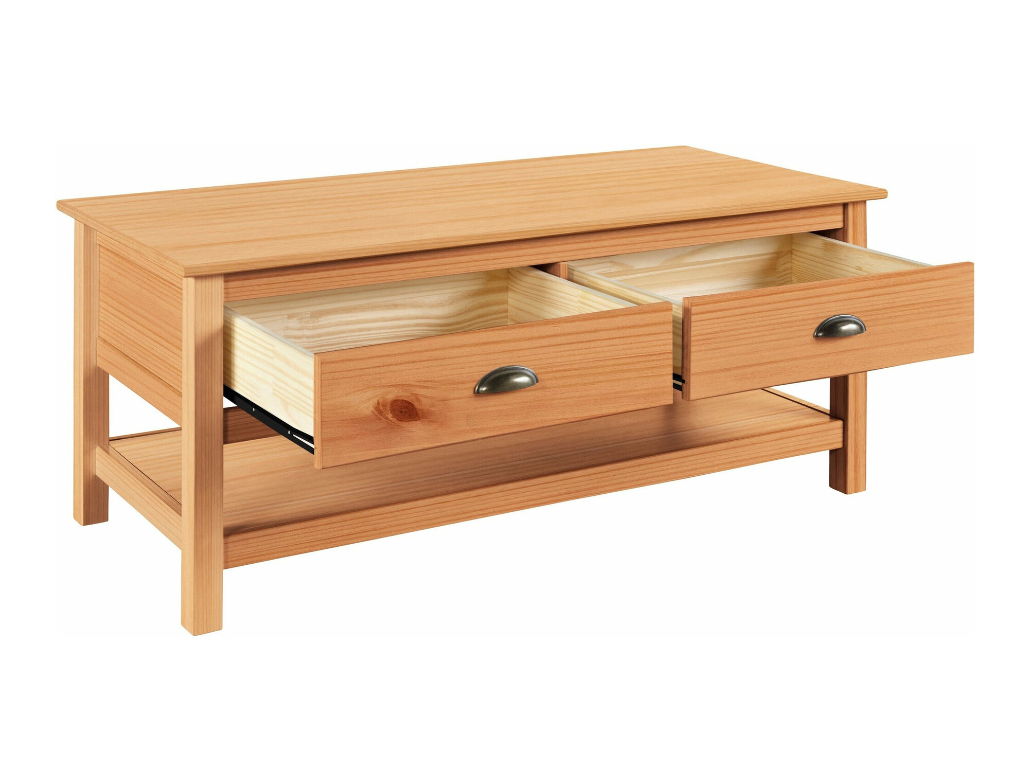 Klubska mizica Felelma 100 (Svetlo rjava)