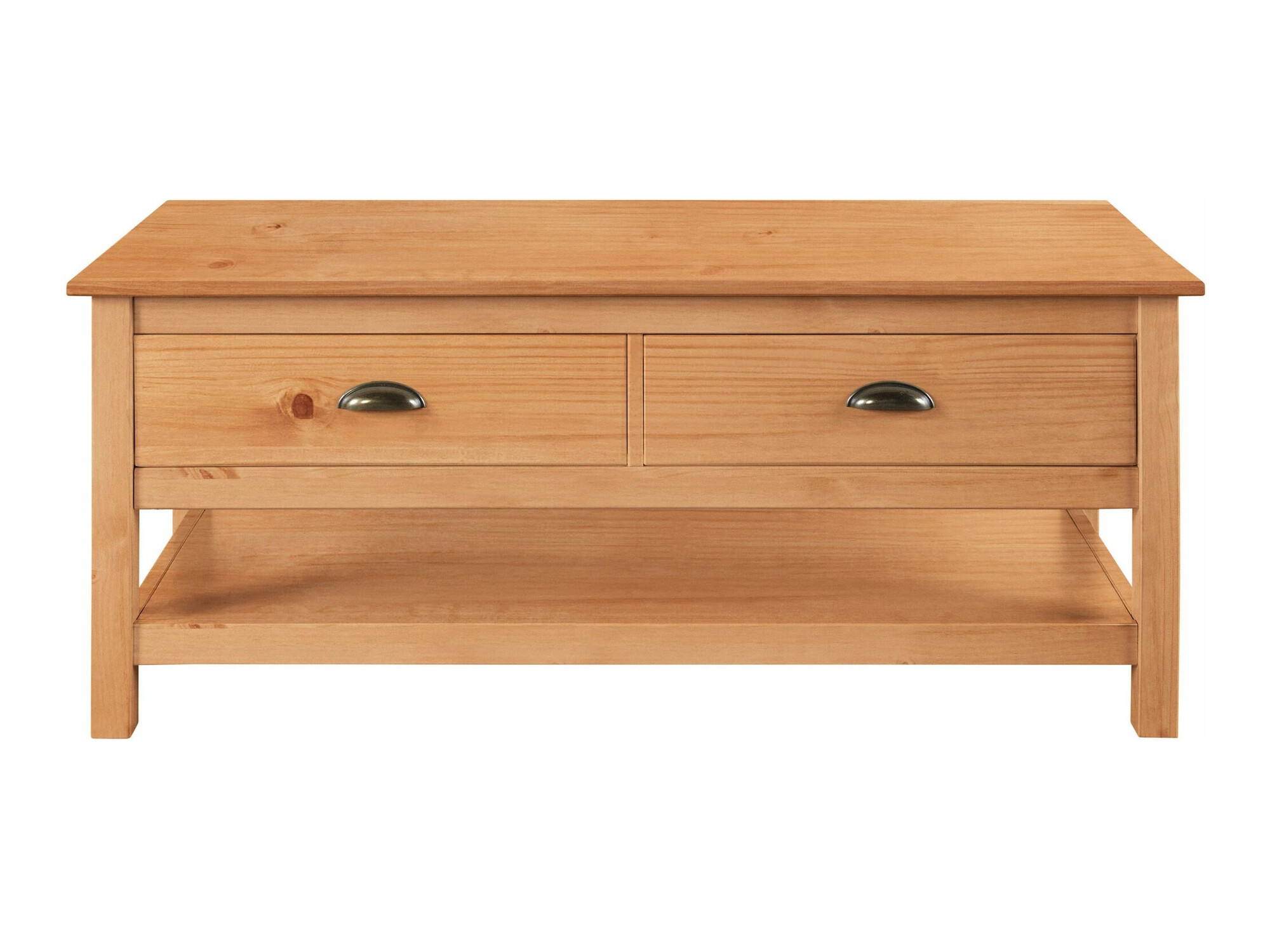 Klubska mizica Felelma 100 (Svetlo rjava)