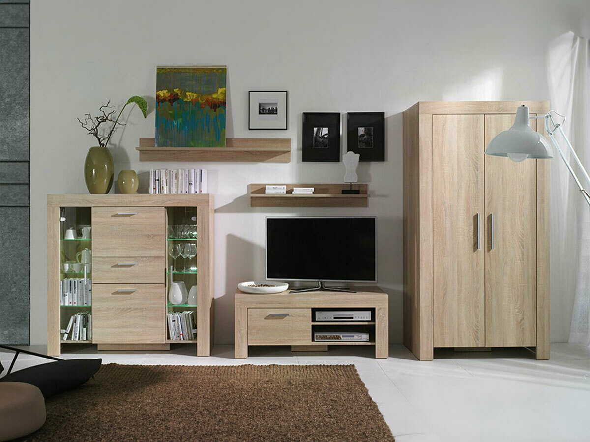 Komplet za dnevno sobo Melfeli 127 (Sonoma hrast)