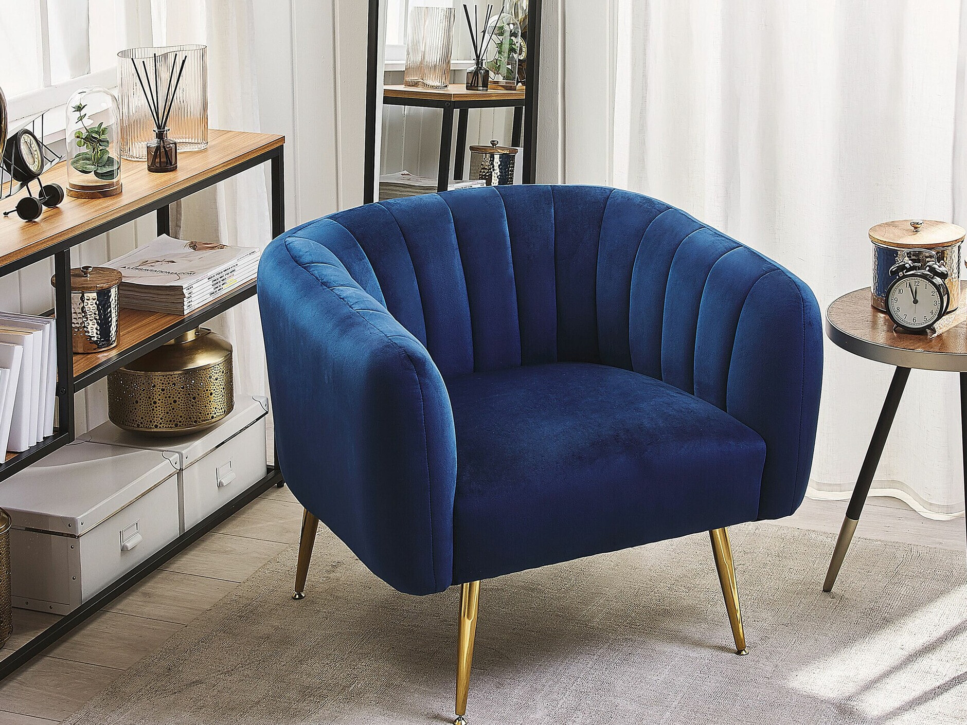 Fotelj Berwyn 1406 (Modra)