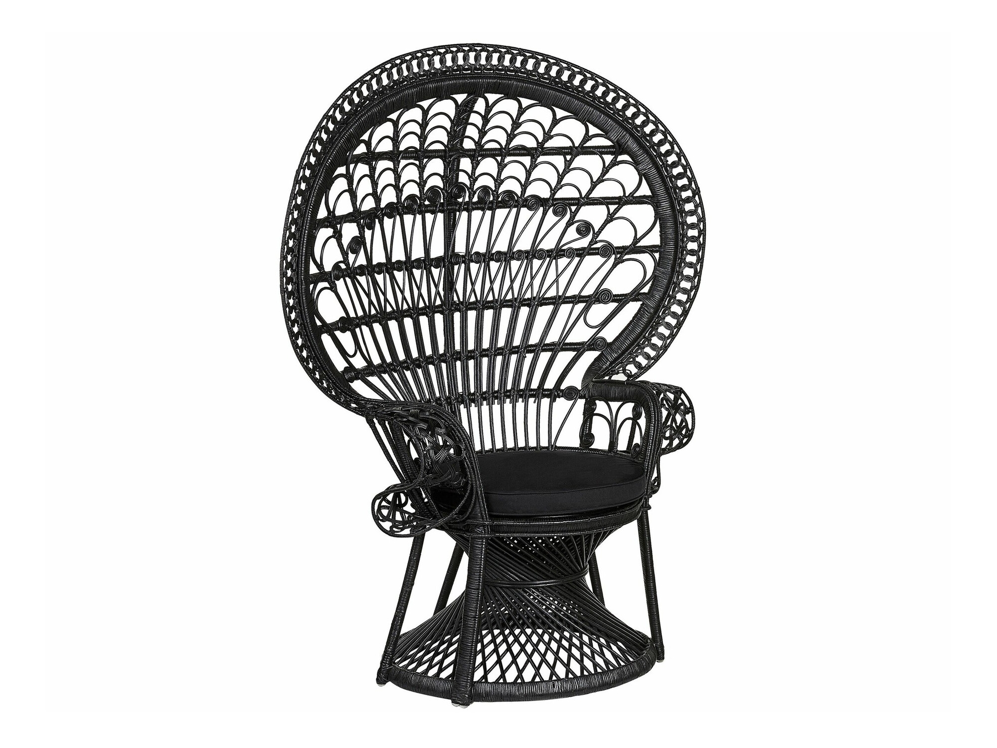 Vrtni fotelj Berwyn 1429 (Črna)