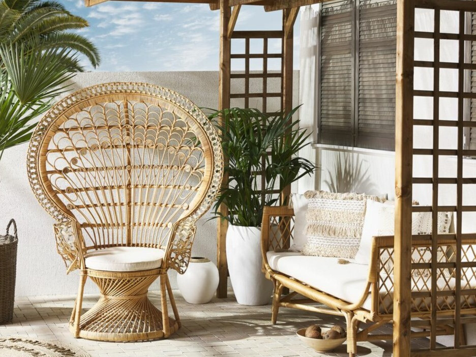 Vrtni fotelj Berwyn 1429 (Svetlo rjava)